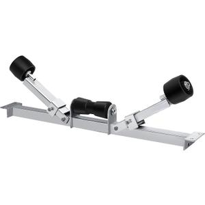 Boat Trailer Rollers Large Load Capacity Boat Trailer Parts Bottom Support Bracket Boat Trailer Accessories Steel Adjustable Support Bracket for Boats Small Motors Sailing Boats