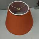 Aspen Creative 32070 Transitional Empire Shape Spider Construction Lamp Shade in Salamander, 6" Top x 12" Bottom x 9" Slant Height