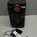 60W (80W Peak) Portable Bluetooth Speaker with Double Subwoofer Heavy Bass, Bluetooth 5.0 Wireless 100ft Outdoor Speaker, Support FM Radio, LED Colorful Lights, Stereo Sound, for Home, Party, Travel