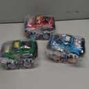 Vroomix JOYIN 3 Pack Monster Truck Toy - Toy Truck with Flashing LED Wheels - Light-Up Friction-Powered Cars for Toddlers - Boys Girls Birthday Gift