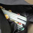 2-IN-1 Portable Golf Chipping Game Set 66FT 2PCS Adjustable Golf Practice Mat with 3-Level Golf Clubs 40 Sticky Balls for Indoor Outdoor Training Playing Chipping Golf Game Practice For Golfers