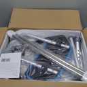 Swivel Sliding Shower Chair with Swivel Seat, Tub Transfer Bench for Elderly and Handicap, Premium Padded Bath Stool with Pivoting Arms, Adjustable Height, Space-Saving, Supports Up to 330 lbs (330Lbs)