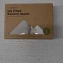 2-Pack Baby Bassinet Sheets Girl, Boy - 33x17 Viscose Derived from Bamboo Bedside Mattress Fitted Bassinet Sheets, Compatible with Halo Bassinest Swivel Sleeper, Baby Delight, Graco (Elly)