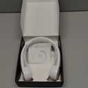 CIVPOWER Neck Fan: Portable Personal Neck Cooling Rechargeable Bladeless Fan - Hands Free 3 Speed 4000 mAh Battery USB Operated Wearable Headphone Design - Gift for Men Women Outdoor (White)