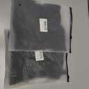 2 x Women's Mesh Lingerie Fishnet Babydoll Mini Dress Bodysuit See Through Shirts Long Sleeves Lingerie Bodysuit Cover Up (Black)