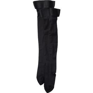 Soft Fit 20-30 mmHg Thigh High with Uniband Top Stockings, Black, Medium