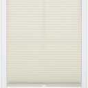 DEZ FURNISHINGS Cordless 1" Light Filtering Top Down Bottom Up Cellular Shade, 70"W x 64"H, Alabaster