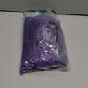 6.6FT Purple Arch Backdrop Cover - Polyester Fitted Wedding Arch Stand Covers Round Top Chiara Arch Backdrop Cover for Birthday Party Banquet Photo Background Decoration