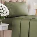 Twin XL Size 3 Piece Sheet Set - Comfy Breathable & Cooling Bed Sheets Set - Hotel Luxury Bedding for Women, Men, Kids, Teens, Boys & Girls - Deep Pockets, Soft, Wrinkle Free - Oeko-Tex - Sage Green