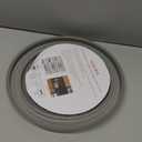 Microwave Splatter Cover Collapsible Microwave Cover for Food, Easy Grip Fruit Drainer BPA-Free Dishwasher Safe 10.5 inch, Grey