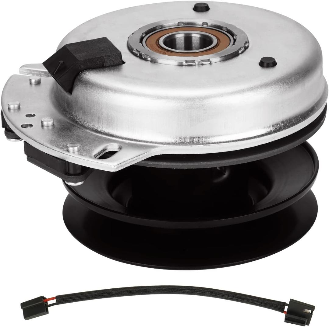 Electric PTO Clutch for John Deere AM134397 AM141536 AM136787 AM137323 5219-62 5219-87 5219-127, Fits John Deere Z425 Z445 EZTrak Serial No. 040000 and Lower X300 X300R X304 X310 X320 Series