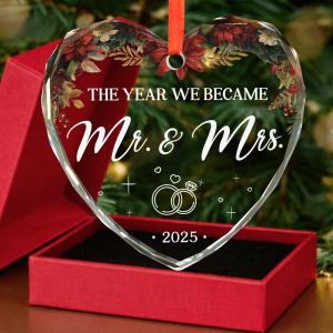 Pawfect House Wedding Ornament 2025, Engagement Mr And Mrs Gifts, Wedding Gift For Couples, First Christmas Married Ornament 2025, Bridal Shower Gift, Christmas Ornaments For Newlywed, Bride And Groom (Style 8)