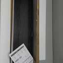 QEEIG Bathroom Shelves 36 inches Long Floating Shelf for Wall 36 x 9 inch Set of 2, Black (008-90B) (35.4", C. Black)