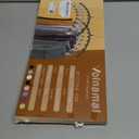 Legging Organizer for Closet, Metal Yoga Pants Hangers 2 Pack w/10 Clips Holds 20 Leggings, Space Saving Hanging Closet Organizer w/Rubber Coated Closet Organizers and Storage, Green