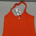 Organic Basics Women's Core Organic Cotton Halter Top (Vibrant Red), Small