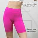 SIXIM Seamless Biker Shorts for Women, High Waisted Workout Compression Yoga Shorts Gym Running Active Fitness Shorts (L)