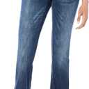 AEROPOSTALE Womens Aero Mid Rise Bootcut Jean (12, Dark Wash)
