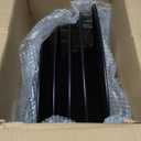 Inclined Desk File Organizer,Vertical File Folder Holder Stand Metal Rack File Sorter for Office Classroom Desktop Organization (1Pack, Black)