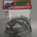 50 Count | for gutters with Perforated or mesh Gutter Guard | Clips | Hangers | to Hang Christmas Lights on gutters with Gutter Guard in Place | Clip | Made in USA