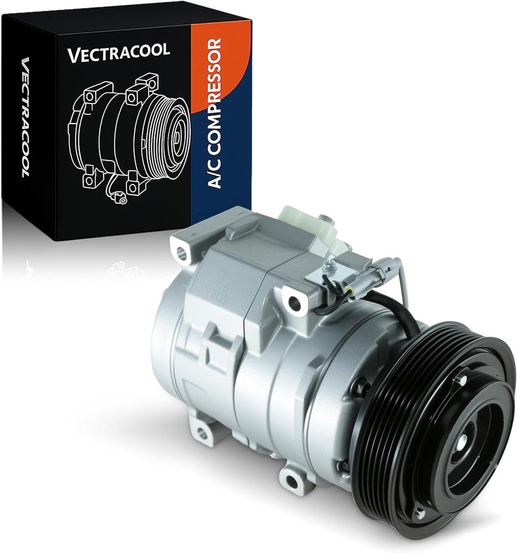 78395 Air conditioner A/C Compressor Compatible with Toyota 2000-2006 Tundra V8 4.7L Replacement # 77395, 883100C011, 883200C010, 883200C01084