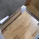 Adjustable Height Work Bench 48 x 20 Workbench for Garage Work Table with Under Table Shelf for Shop Woodworking, Heavy Duty Rubber Wood Top for Office, Home, Commercial