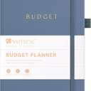 2 x &And Per Se Budget Planner, Monthly Budget Notebook with Expense Tracker, Undated Financial Planner & Bill Organizer Book - A5 Size, Hardcover (Stone Blue)