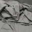 Cal King Size 4 Piece Sheet Set - Comfy Breathable & Cooling Bed Sheets Set - Hotel Luxury Bedding for Women, Men, Kids, Teens, Boys & Girls - Deep Pockets, Soft, Wrinkle Free - Oeko-Tex - Light Grey