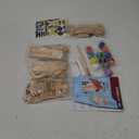 Klever Kits 4 DIY Wooden Race Cars-Build & Paint Your Own Wood Craft Kit, 4 Race Cars Toy, Easy to Assemble Arts Crafts Kit, Birthday Party Presents for Kids Boys and Girls