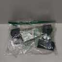 Wall Nanny Extender 4 Inch Baby Gate Extension (Made in USA) Extends Pressure Mounted Gates, Protects Walls, Stabilizes Gate - for Child Pet & Dog Gates - Works on Stairs, Protector (4 Pack) Black