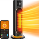 Govee Space Heater, Smart Electric Ceramic Heater with Thermostat and RGB Light