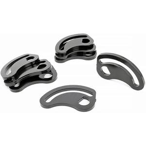 Rough Country Cam Plates for 1999-2015 Chevy/GMC 1500 & SUV - 1002 Black