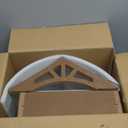 Kingsyard Ground Bird Feeder for Outdoors  Recycled Plastic Platform Feeder for Wild Birds, Rainproof Squirrel Feeders, 5 LBS Large Capacity, Brown