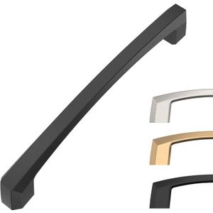 AOOTOCH 10 Pack 5 Inch Black Cabinet Pulls Kitchen Cabinet Handles Kitchen Handles for Cabinets Cupboard Handles Black Drawer Pulls Cabinet Hardware (5"/128MM Hole Center)