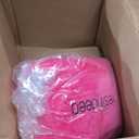 YESINDEED Post Mastectomy Pillow – Recovery Cushion with Strap, Shoulder Loops & Gel Pack – Soft Pink Support Pillow for Breast, Heart, C‑Section & Hysterectomy Recovery (Pink), One Size
