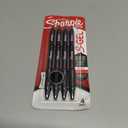 SHARPIE S-Gel BOLDPT Black 4CT