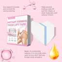 2 x Bosisi Thigh Lift Tape,Leg Antifrlc Tion Stickers, 2025 New Transparent Anti-Friction Patch,Thigh Lift Tape Transparent,Anti-Chafing Skin liftingand Firming, reducingthigh Friction (30PCS)