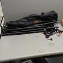 Backdrop Stand for Parties 10 x 8.5 FT, Heavy Duty Photography Backdrop Stand for Events, Video Shooting, Portable Photo Background Stand with Carry Bag, Sandbags, Spring Clamps