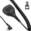 2 Pin Speaker Mic Remote Control Microphone for Motorola Radio BPR40D BPR40 CP100D CP200D CP200 GP2000 GP88S CP185 CLS1410 CLS1110