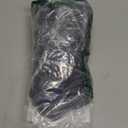 REORIA Women's Sexy Basic Scoop Neck Long Sleeve Double Lined Layering Slim Bodysuit Tops (Medium, Black)