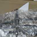 VASAGLE Side Table, Round End Table with 2 Storage Shelves for Living Room, Bedroom, Nightstand with Steel Frame for Small Spaces, Accent Coffee Table, Greige and Ink Black (Greige + Ink Black)