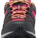 Columbia Unisex-Child Youth Redmond (7 Big Kid, Dark Grey, Pink Ice)