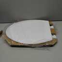 Bemis 1500EC 390 Lift-Off Wood Elongated Toilet Seat, Cotton White (Pack of 1)