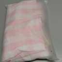 Checkered Tablecloth Rectangle Cotton Linen Gingham Table Cloth with Tassel Washable Wrinkle Free Heavy Duty Buffalo Plaid Table Cover for Dining/Party/Picnic (Pink, 55" x 102" (Rectangular))