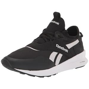 Reebok Women's Spark Run Casual Sneakers Black/White/Silver Metallic | Road Running, size 10