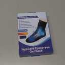 highco Ankle Ice Pack Wrap for Swelling and Injuries Recovery,Cooling Ice Sock for Foot,Ice Pack for Ankle Compression,Plantar Fasciitis & Achilles Tendonitis Relief,Navy Blue