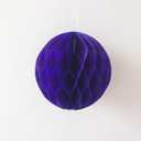 6pcs 10 inch 12 inch Paper Honeycomb Ball Flower Balls Hanging Assorted Paper Balls for Party Wedding Birthday Events Decor (White Blue Royal Blue)