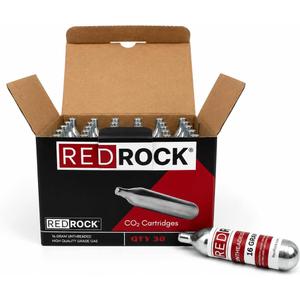 RedRock 16 Gram Unthreaded CO2 Cartridges for Gallo Drain Gun HVAC Drain Line Cleaner Tool (30 Pack), 60 Pack