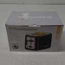 Toastmaster 2-Slice Cool Touch Toaster, black with stainless accent