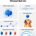 Cheerble Smart Interactive Dog Toy, Wicked Ball AIR, Automatic Moving, Bouncing, and Rotating, E-TPU Material, IPX7 Waterproof Rating, Active Rolling Ball for Puppy, Medium and Large Dogs