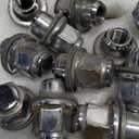 M12x1.5 Lug Nuts, 12x1.5mm Wheel Lug Nuts Compatible with Toyota Avalon Camry Highlander Prius Sienna, Lexus IS300 LFA CT200h HS250h GS450h, Mitsubishi Lancer Eclipse, 20PCS Lug Nut Set with Mag Seat (Silver)